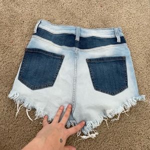 Fashion Nova two tone shorts